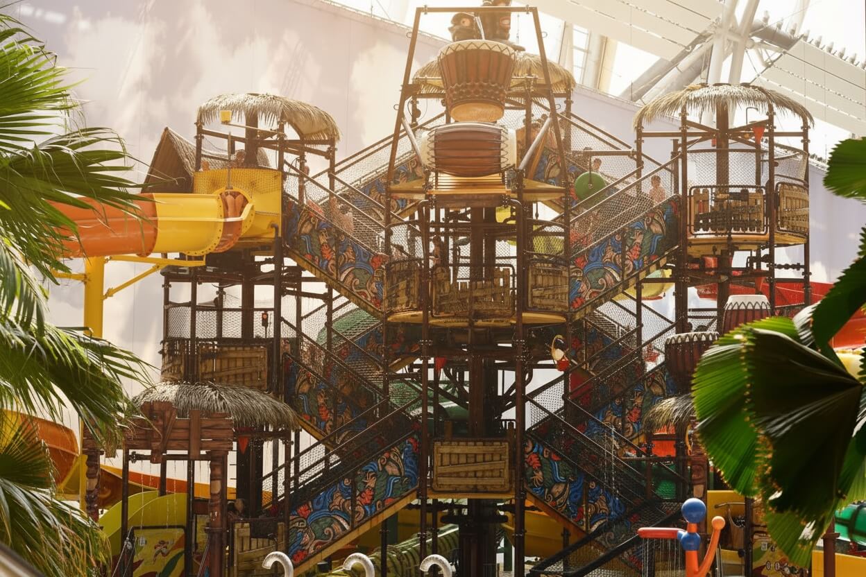 Jungle Splash wodny plac zabaw dla dzieci